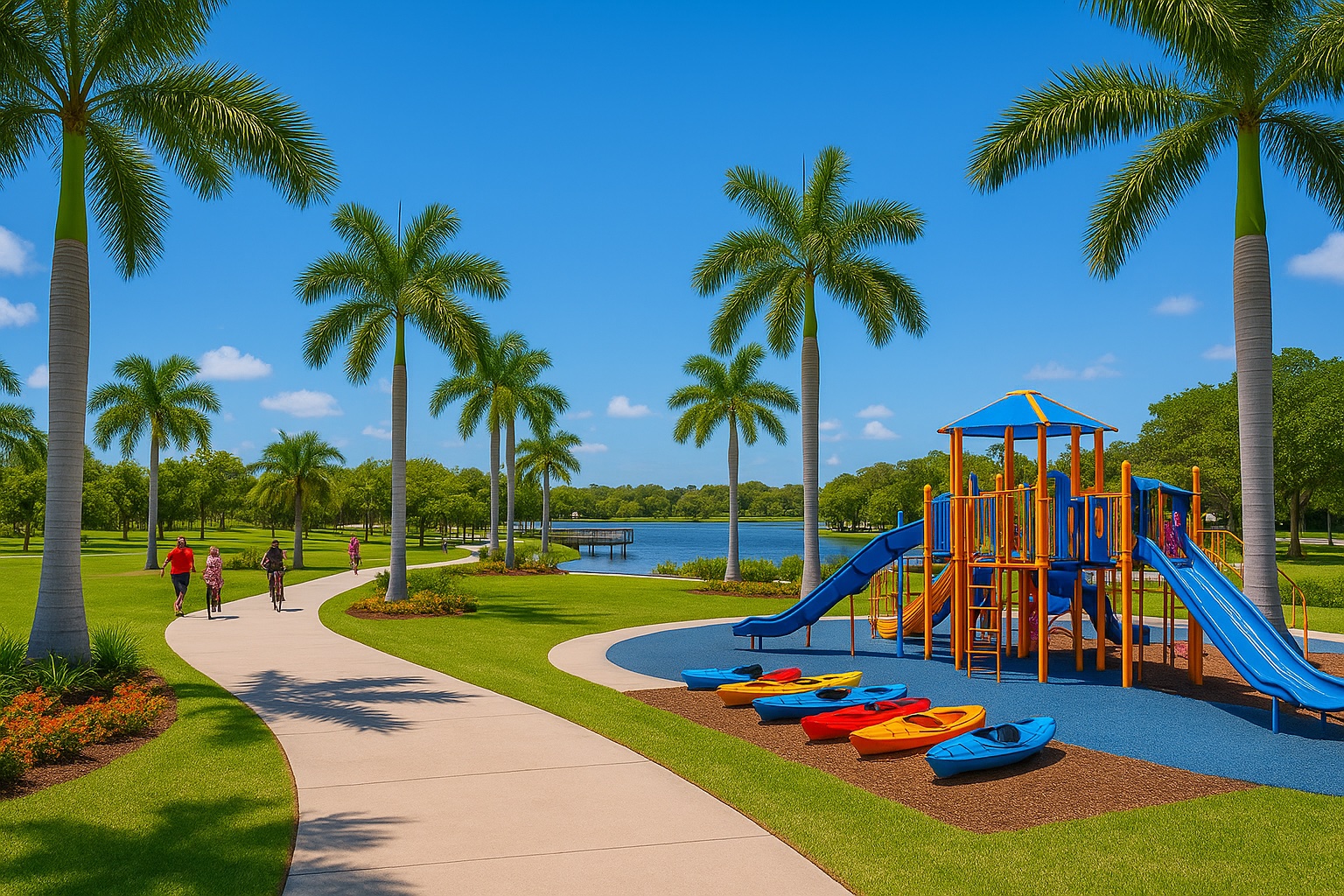 Baker Park near Golden Gate FL