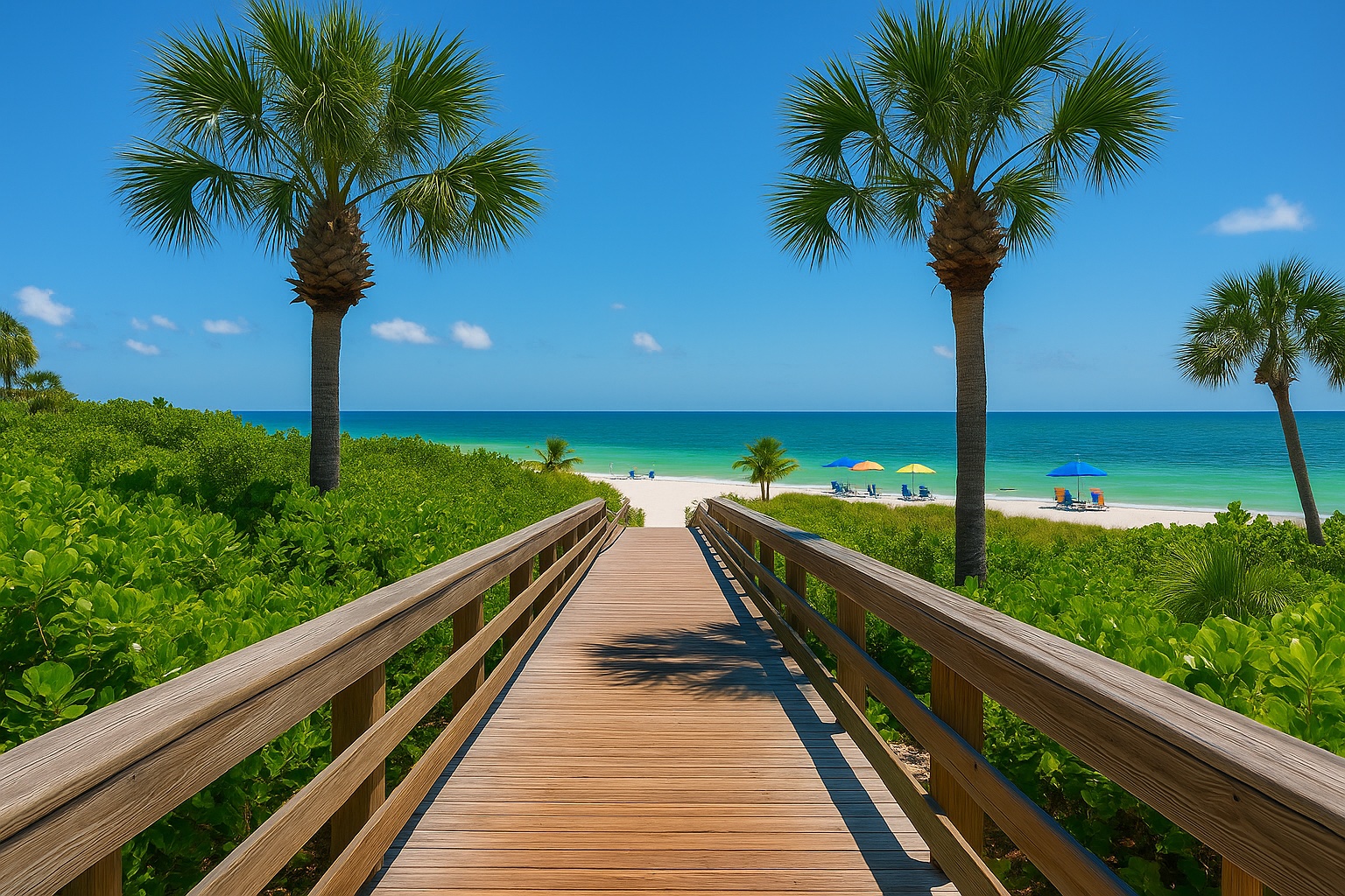 Clam Pass Park near Pelican Bay FL