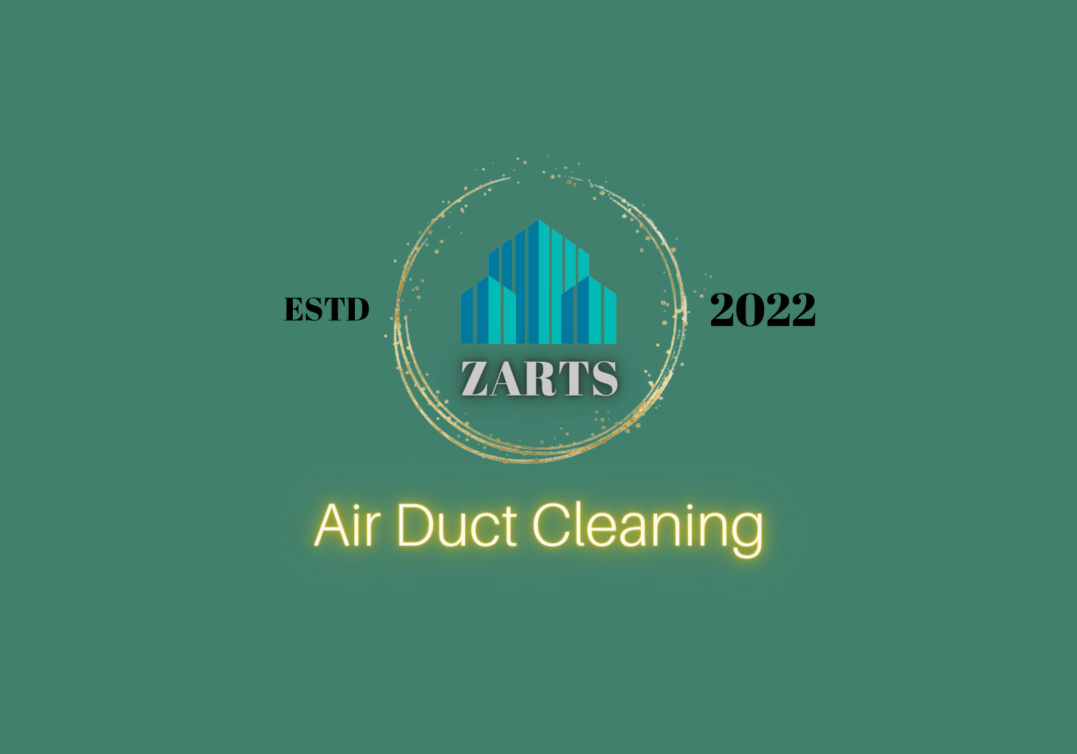 Zarts professional air duct cleaning branding
